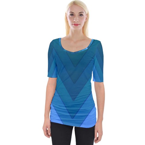 Tri 04 Wide Neckline Tee by jumpercat