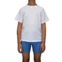 Light Chevron Kids  Short Sleeve Swimwear View1