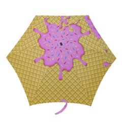 Strawberry Ice Cream Mini Folding Umbrellas by jumpercat