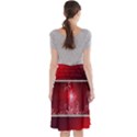 Christmas Candles Christmas Card Midi Beach Skirt View2