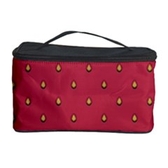 Strawberry Pattern Cosmetic Storage Case by jumpercat