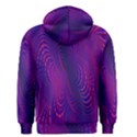 Abstract Fantastic Fractal Gradient Men s Zipper Hoodie View2