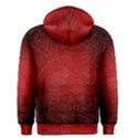 Red Grunge Texture Black Gradient Men s Zipper Hoodie View2