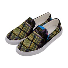 Rectangular Women s Canvas Slip Ons by berwies