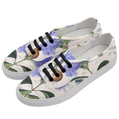 Vintage Shabby Chic Dragonflies Women s Classic Low Top Sneakers by BangZart