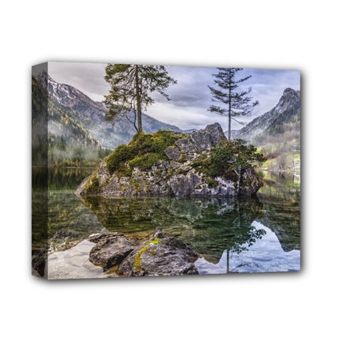 Hintersee Ramsau Berchtesgaden Deluxe Canvas 14  X 11  by BangZart