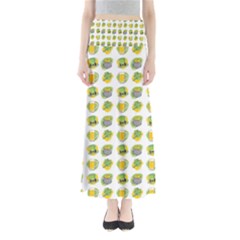 St Patrick S Day Background Symbols Full Length Maxi Skirt by BangZart