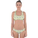 St Patrick S Day Background Symbols Cross Back Hipster Bikini Set View1