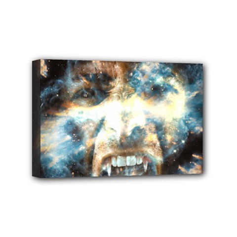 Universe Vampire Star Outer Space Mini Canvas 6  X 4  by BangZart