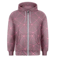 Triangle Background Abstract Men s Zipper Hoodie by BangZart