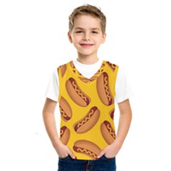 Hot Dog Seamless Pattern Kids  Sportswear by Celenk