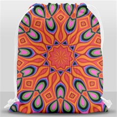 Abstract Art Abstract Background Drawstring Bag (large) by Celenk