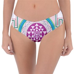 Mandala Design Arts Indian Reversible Classic Bikini Bottoms by Celenk