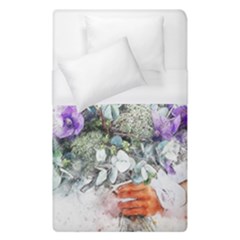 Flowers Bouquet Art Abstract Duvet Cover (single Size) by Celenk