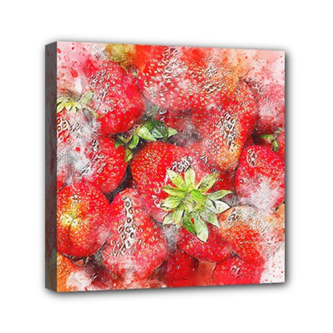 Strawberries Fruit Food Art Canvas Travel Bag by Celenk