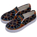 Tapestry Pattern Kids  Canvas Slip Ons View2