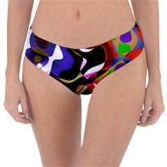 Abstract Background Design Art Reversible Classic Bikini Bottoms by Celenk