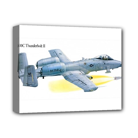 A-10c Thunderbolt Ii Deluxe Canvas 14  X 11  (framed) by Bigfootshirtshop