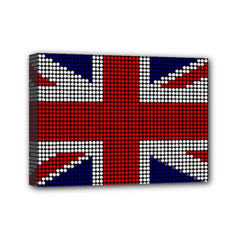 Union Jack Flag British Flag Mini Canvas 7  X 5  by Celenk