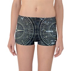 Time Machine Science Fiction Future Reversible Boyleg Bikini Bottoms by Celenk