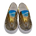 Abbey Ruin Architecture Medieval Women s Canvas Slip Ons View1