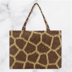 Background Texture Giraffe Medium Tote Bag by Celenk