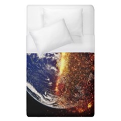 Climate Change Global Warming Duvet Cover (single Size) by Celenk