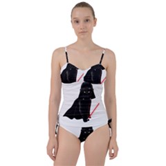 Darth Vader Cat Sweetheart Tankini Set by Valentinaart