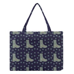 Blue Boots Medium Tote Bag by snowwhitegirl