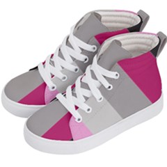 Laura Lines Kid s Hi-top Skate Sneakers by snowwhitegirl