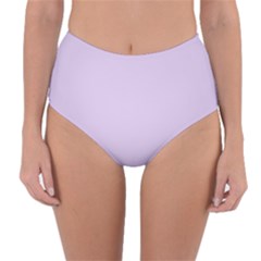 Baby Lilac Reversible High-waist Bikini Bottoms by snowwhitegirl