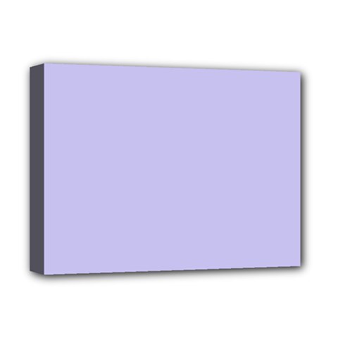 Violet Sweater Deluxe Canvas 16  X 12   by snowwhitegirl