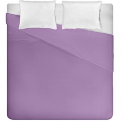 Grey Lily Duvet Cover Double Side (king Size) by snowwhitegirl