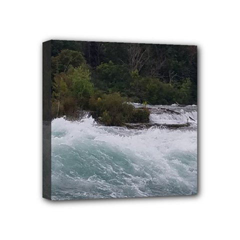 Sightseeing At Niagara Falls Mini Canvas 4  X 4  by canvasngiftshop