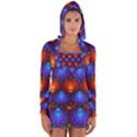 Background Colorful Abstract Long Sleeve Hooded T-shirt View1