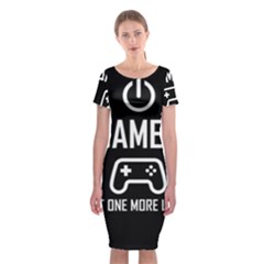 Gamer Classic Short Sleeve Midi Dress by Valentinaart