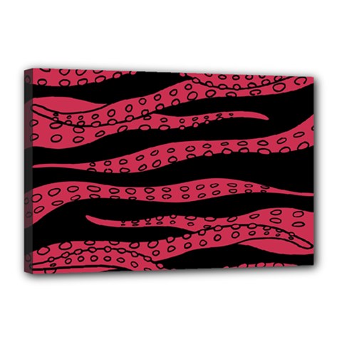 Blood Tentacles Canvas 18  X 12  by jumpercat