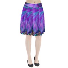 Abstract Fractal Fractal Structures Pleated Skirt by Nexatart