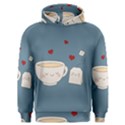 Cute Tea Men s Overhead Hoodie View1