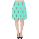 Love Heart Set Seamless Pattern Velvet High Waist Skirt View1