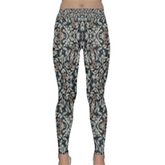 Ornate Pattern Mosaic Classic Yoga Leggings by dflcprints