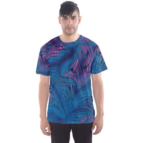 Midnight Dragon Camouflage Men s Sports Mesh Tee by RespawnLARPer