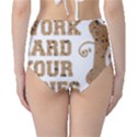 Work Hard Your Bones High-Waist Bikini Bottoms View2