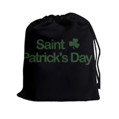  St  Patricks Day  Drawstring Pouches (xxl) by Valentinaart