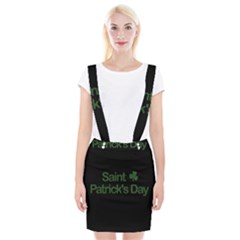  St  Patricks Day  Braces Suspender Skirt by Valentinaart