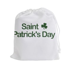  St  Patricks Day  Drawstring Pouches (xxl) by Valentinaart