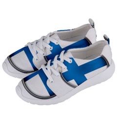 Finland Country Flag Countries Women s Lightweight Sports Shoes by Nexatart