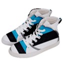 Estonia Country Flag Countries Women s Hi-Top Skate Sneakers View2