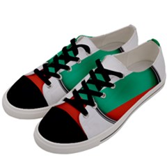 Bulgaria Country Nation Nationality Men s Low Top Canvas Sneakers by Nexatart