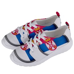 Serbia Flag Icon Europe National Women s Lightweight Sports Shoes by Nexatart